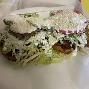 Sopes de adobada