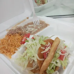 Chicken tacos...love em