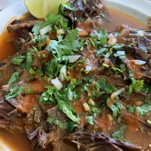 hands down the best birria i have ever tried (alongside my fathers) lol, thank you!