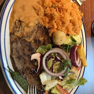 Carne Asada Plate