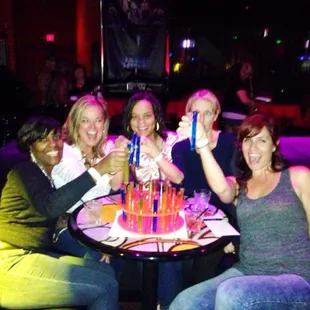 Starting the party right!