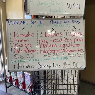 Breakfast Specials