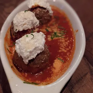 Albondigas - Meatballs in a rustic tomato sauce