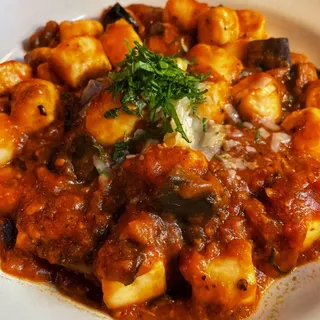 Gnocchi Con Berenjenas
