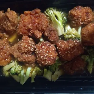 chicken and broccoli