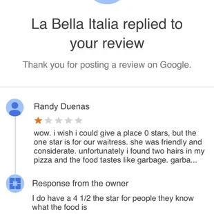 a screenshot of the app