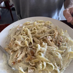Chicken Alfredo!