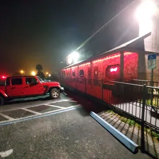 Foggy December evening