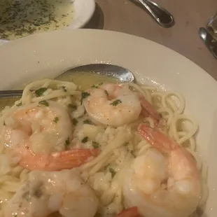Shrimp scampi