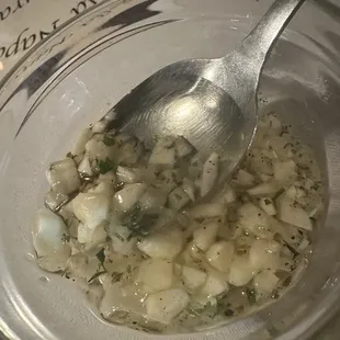 This garlic and oil is ridiculously delicious.