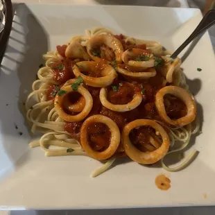 Calamari Fra Diavolo