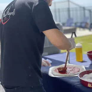 Enjoy your fresh pizza at your home  for your special time with family and friends 
Call us for more information