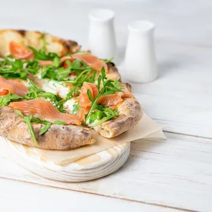 Pinsa with Salmon