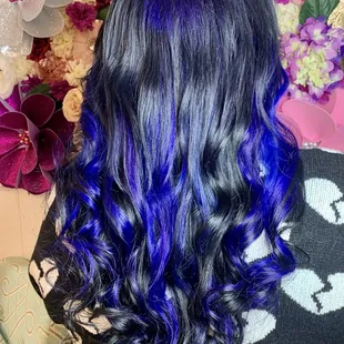 Sara's color and extension work!