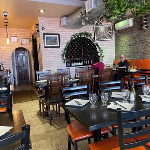 Inside of restaurants