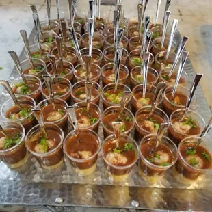 Shrimp &amp; Grits Shooters