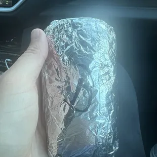 Had to stop and grab a delicious bacon burrito