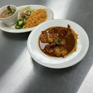 Camarones a la diabla