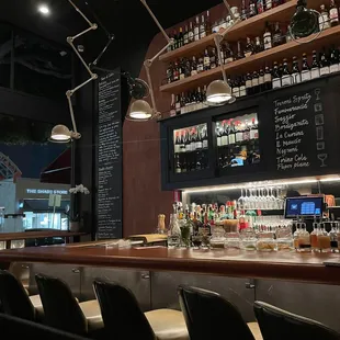 interior, sushi and sashimi