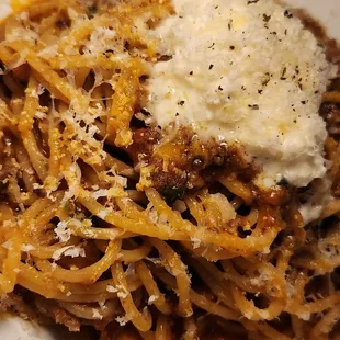Spaghetti al Ragu di Manzo