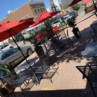outdoor seating