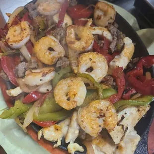 Shrimp Fajitas