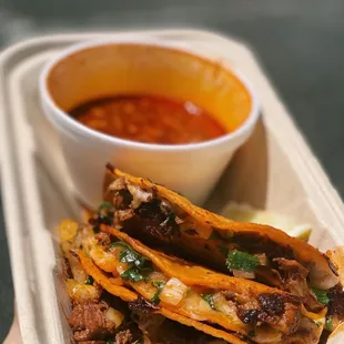 3 tacos