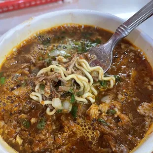 Original Birria noodles
