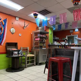 Inside area. Bigger than it looks. Can fit about 20-30 people maybe more.