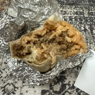 This was supposed to be chicken burrito