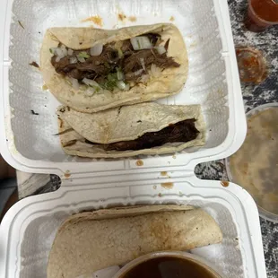 And this is supposed to be birria tacos .