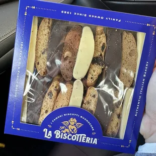 Variety biscotti gift box ($30 - Dec 2023)