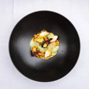 Beef Tartare Spanish Octopus