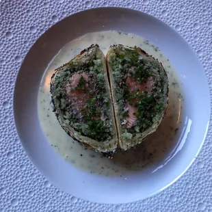 Wild Salmon Coulibiac