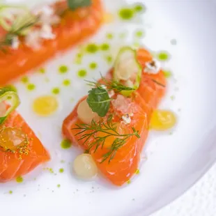 King Salmon Crudo