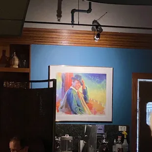 a man sitting at a table