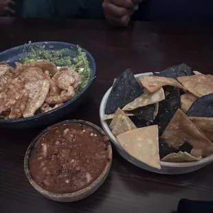 Guacamole Con Chicharron