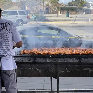 Can't miss this place - look for the smoke and the wonderful smell may get you first!