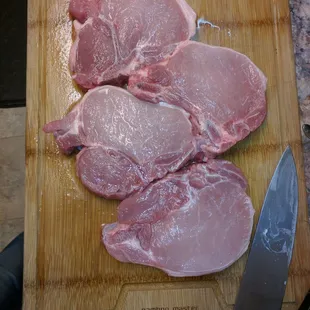 Cut fresh just for me &amp; cooked up GREAT!