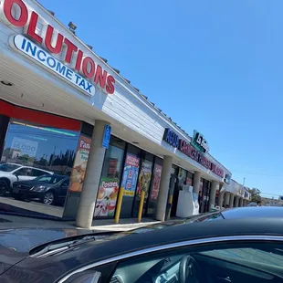 Outside of the market