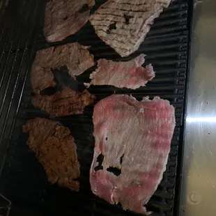 Ranchera is the top left and the cecina is everything else. Look at the difference !