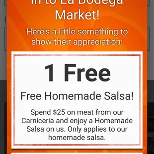 First time here not spending $25 to get $2 of salsa cost $5 to make at home