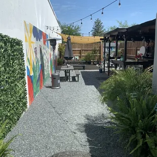 Outdoor patio