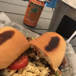 Best sandwich in town and about the best outside seating