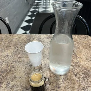 Cuban coffee. Sweet and strong