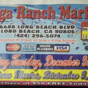 the location of la bodega ranch market no 7