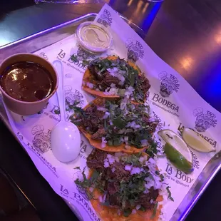 3 Quesabirria Tacos