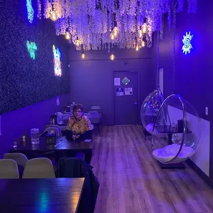 We had the place to ourselves but there was a ton of takeout