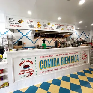 Interior counter