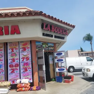 Small, but the meat is great. The marinated meat is delicious. The staff is great.